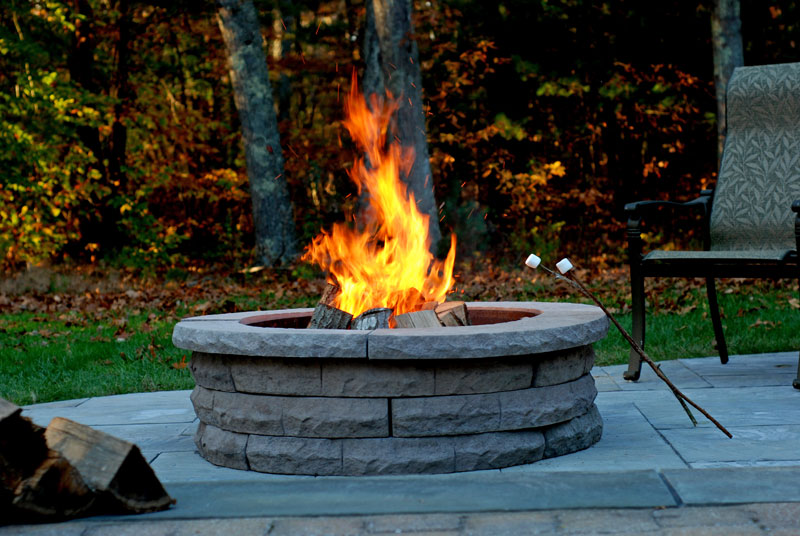 Ledgestone Firepits Nantucket Pavers, Granite Fire Pit Kit