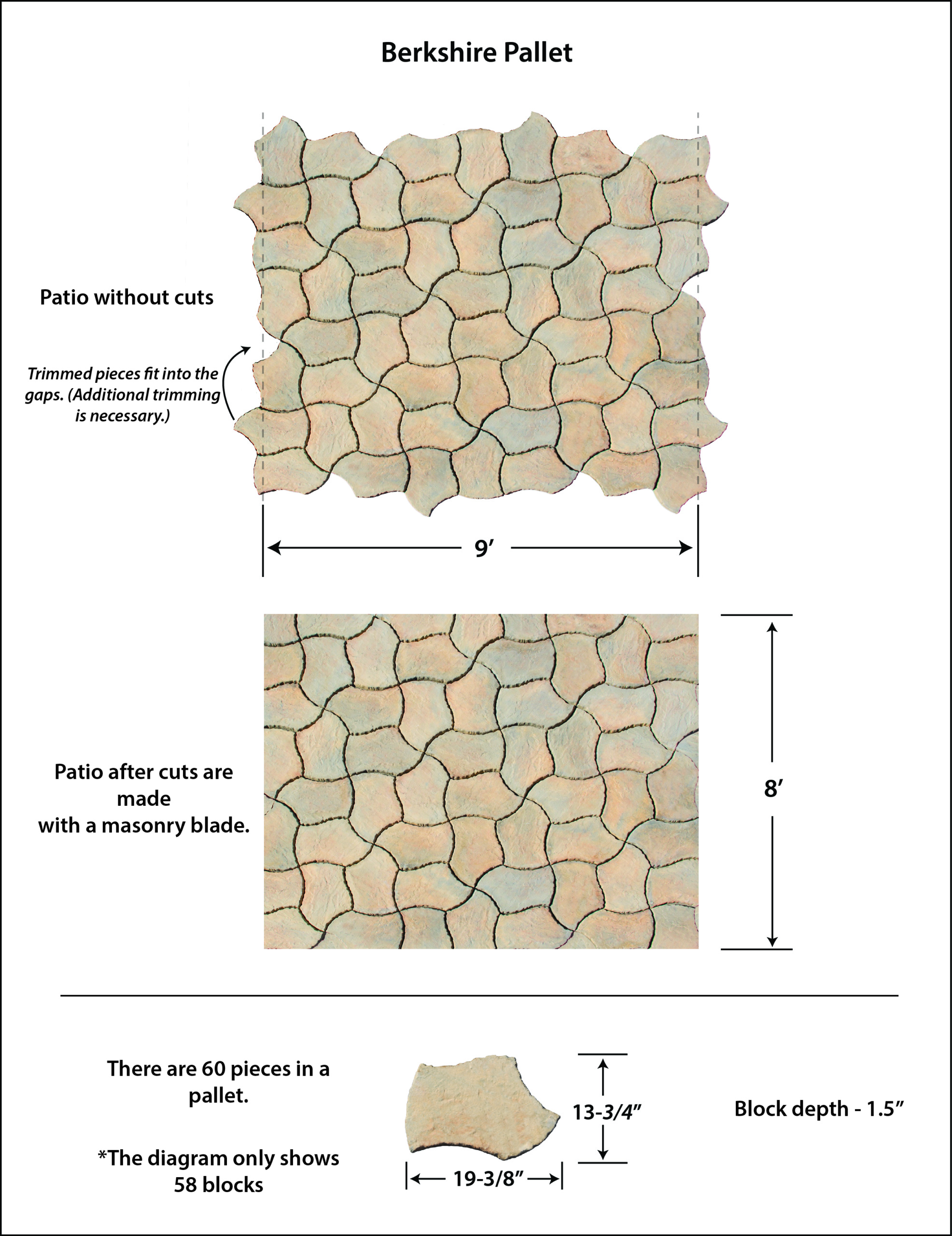 Berkshire Nantucket Pavers